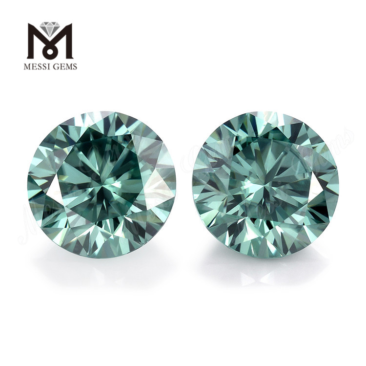 Messi Alahas - Messi Alahas Moissanite Diamond Wholesale Presyo Green Moissanite Round 10