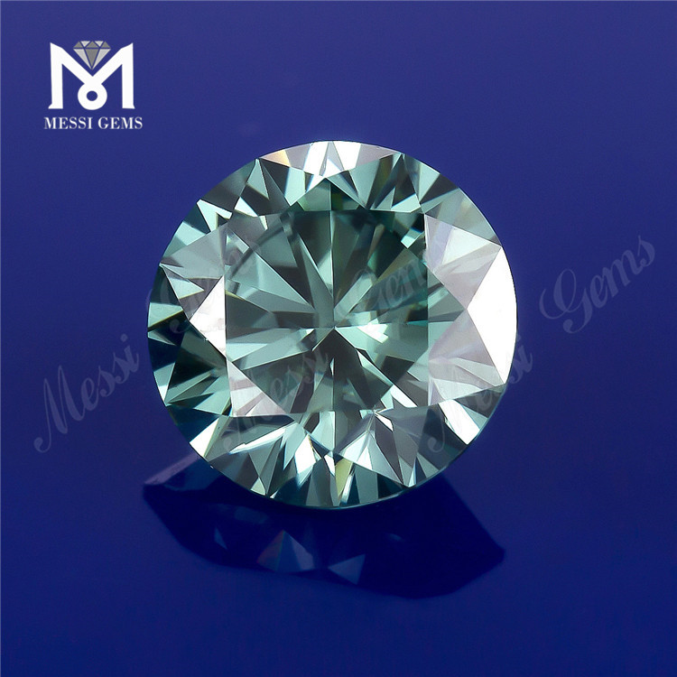 Messi Alahas - Messi Alahas Moissanite Diamond Wholesale Presyo Green Moissanite Round 14