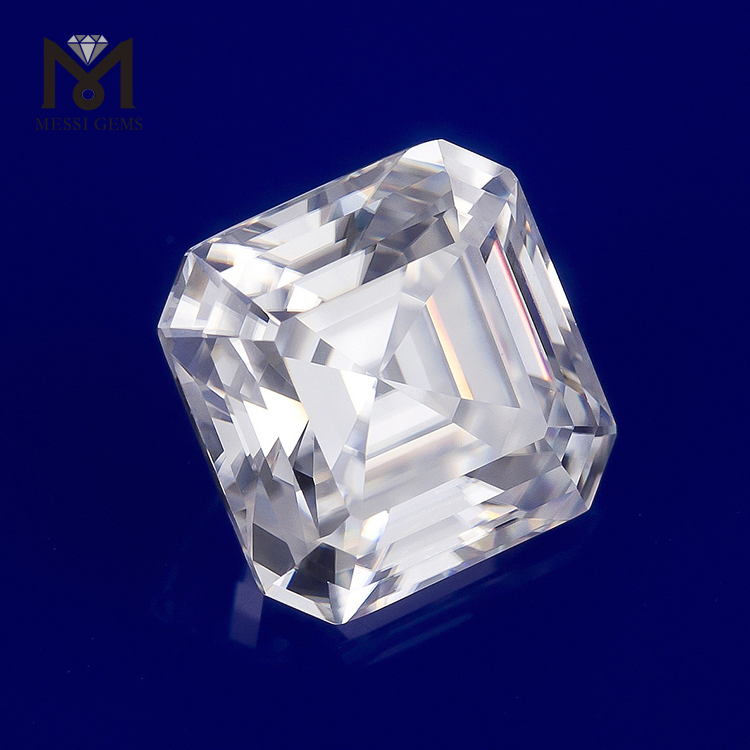 Messi Alahas - Messi Alahas Wholesale Presyo Whtie Loose Asscher Cut Moissanite Asscher 10