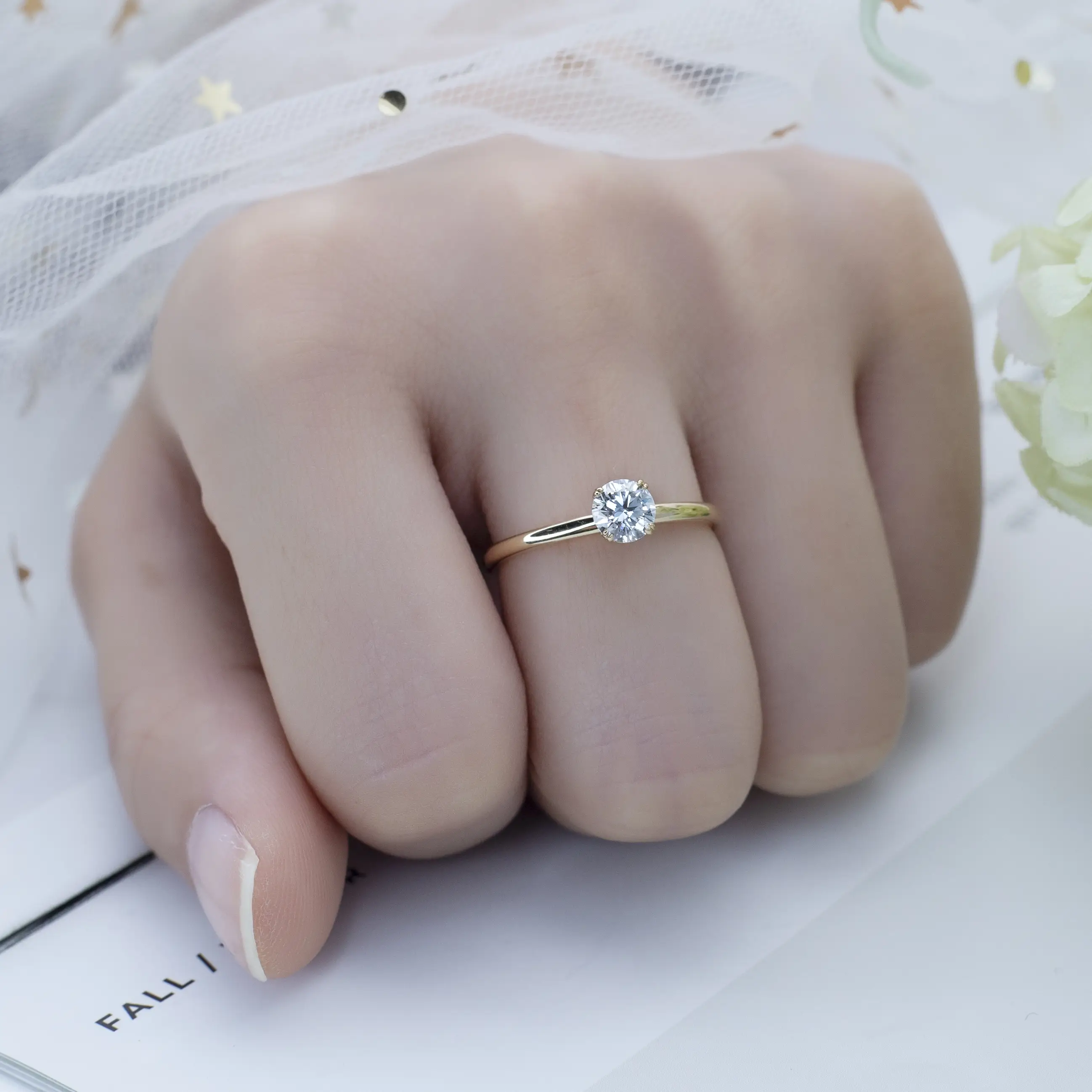 Messi Jewelry | factory Direct moissanite solitaire engagement rings directly sale 7