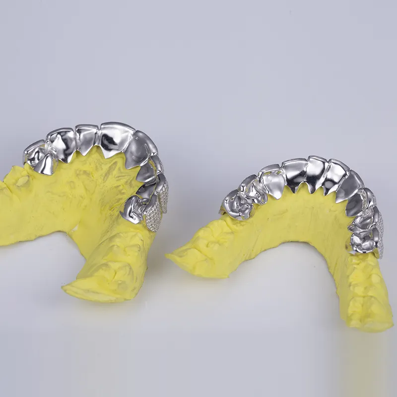 New Vvs Moissanite Grillz for Anniversary Gifts 5