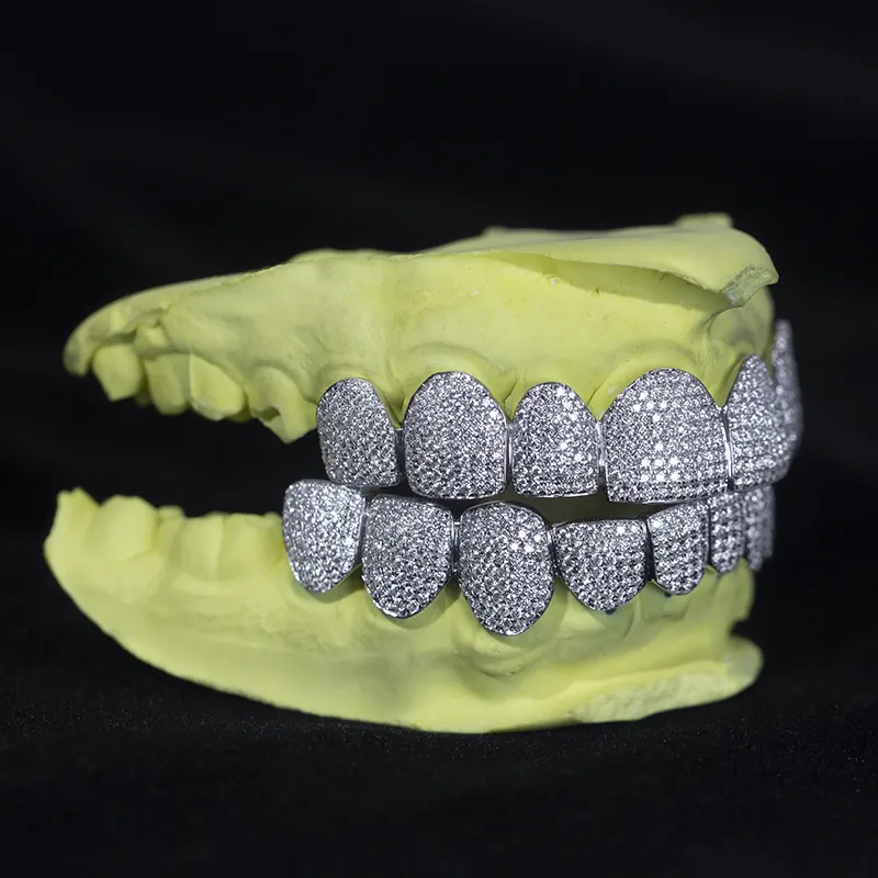 New Vvs Moissanite Grillz for Anniversary Gifts 3