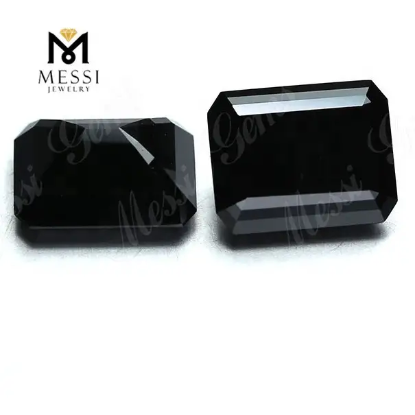 Black Moissanite Emerald Cut Gemstones - Wholesale Factory Price - Multi-Functional & Characteristic - Technological Innovation - Factory Direct Sale Price - Stock Available - Customizable - Quick Customer Service 5