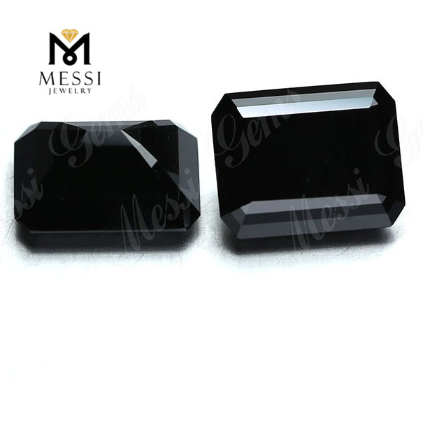 Black Moissanite Emerald Cut Gemstones - Wholesale Factory Price - Multifunktionellt <dli 10