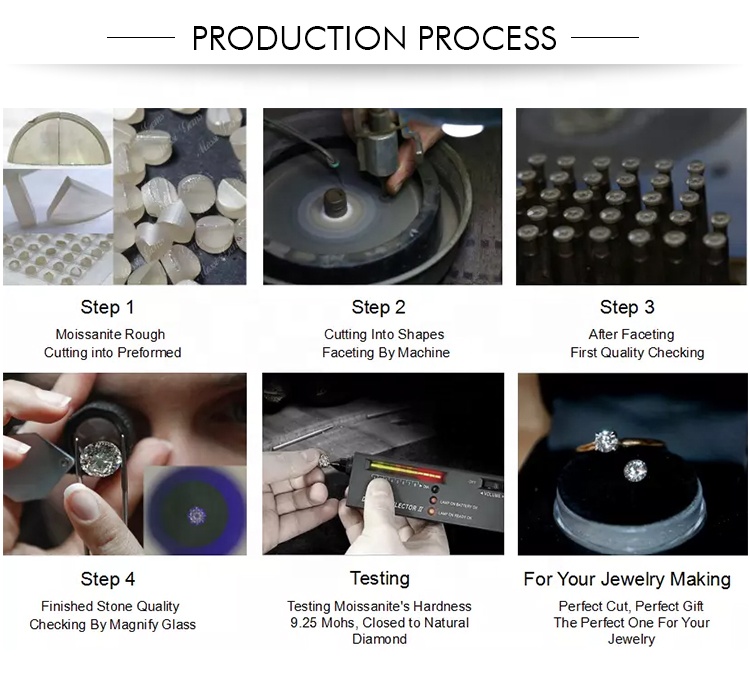 Messi Jewelry | Popular moissanite earrings factory 8