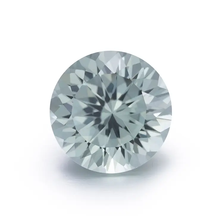 Messi Jewelry - Roundl Hydrothermal Green Sapphire Stone Lab Created Green Sapphire Lab Created Green Sapphire Lab Ruby & Sapphire 1