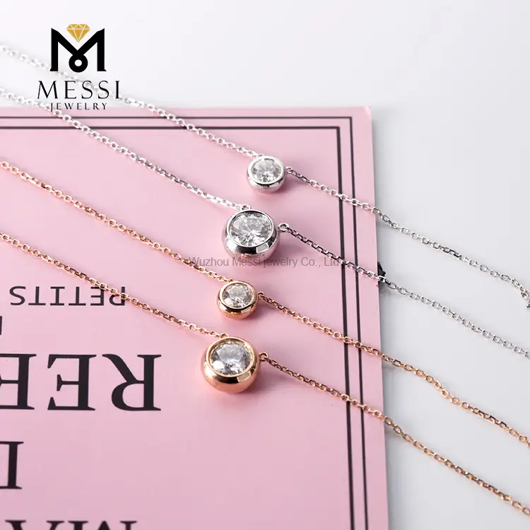 Messi Jewelry | Newest white gold moissanite tennis bracelet wholesale 6