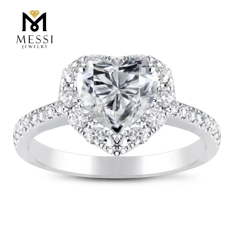 Messi Jewelry | Cost-effective 14k gold moissanite rings suppliers 2