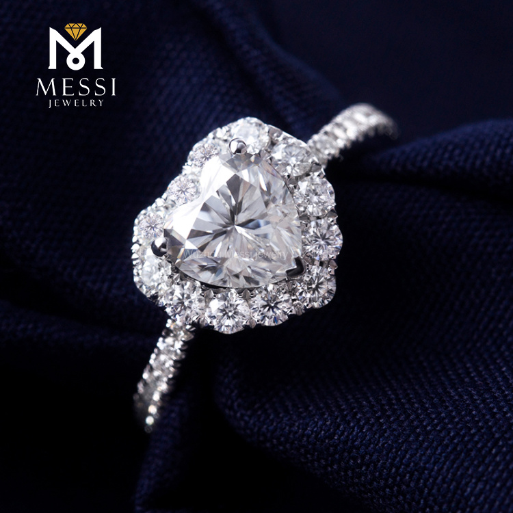 Messi Jewelry | Cost-effective 14k gold moissanite rings suppliers 16