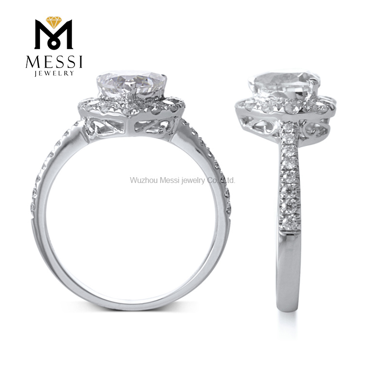 Messi Jewelry | Cost-effective 14k gold moissanite rings suppliers 12