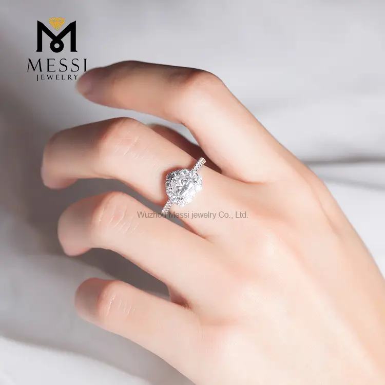 Messi Jewelry | Cost-effective 14k gold moissanite rings suppliers 5