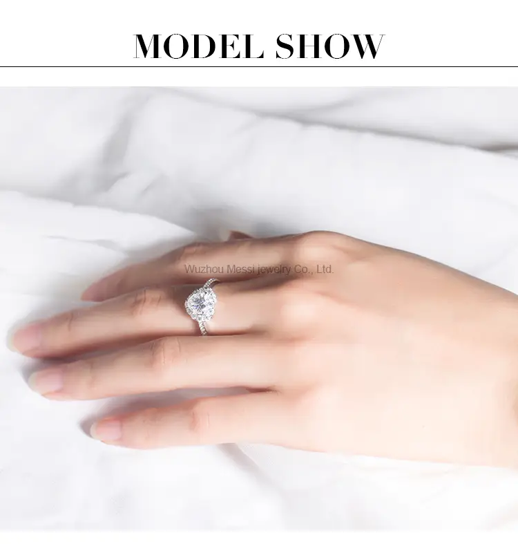 Messi Jewelry | Cost-effective 14k gold moissanite rings suppliers 6
