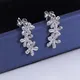 Moissanite Martini Stud Earrings - Lab Grown Diamond Fashion Jewelry 6