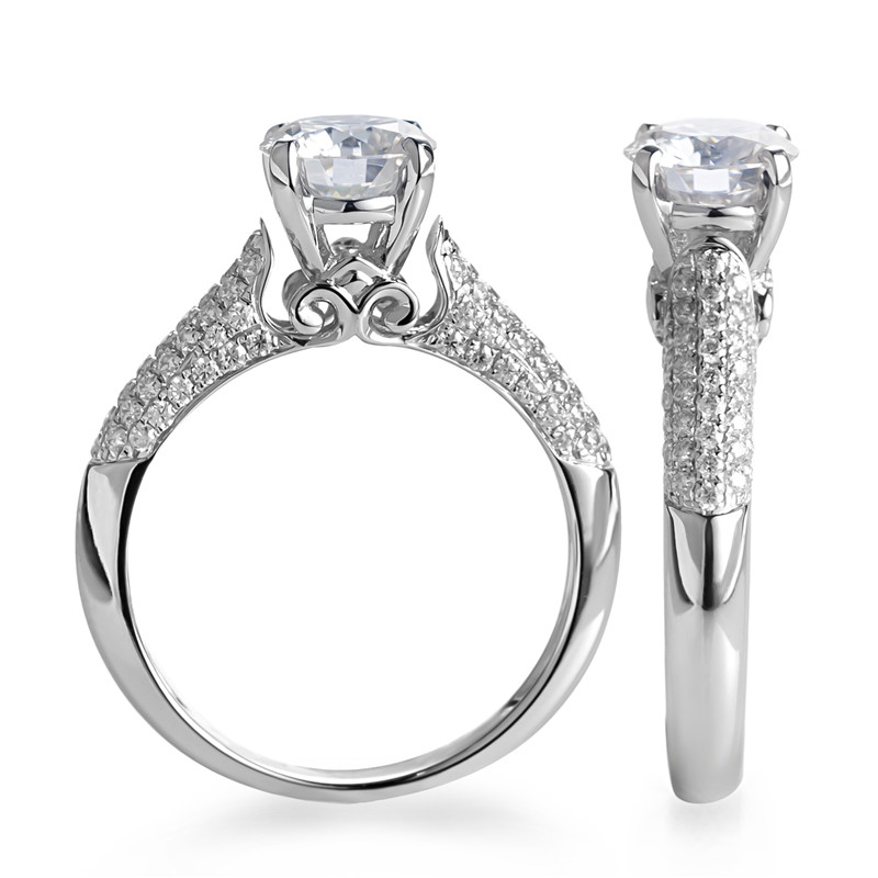 Barang Kemas Messi - Cincin Barang Kemas Messi Lelaki Barang Kemas Wanita Bergaya Fesyen Hitam Hadiah Pesta Emas Cincin Berlian Perkahwinan 9