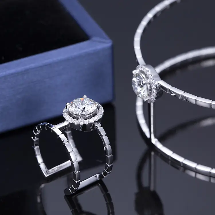 Messi Jewelry | bulk production lab created sapphire tennis bracelet customized 2