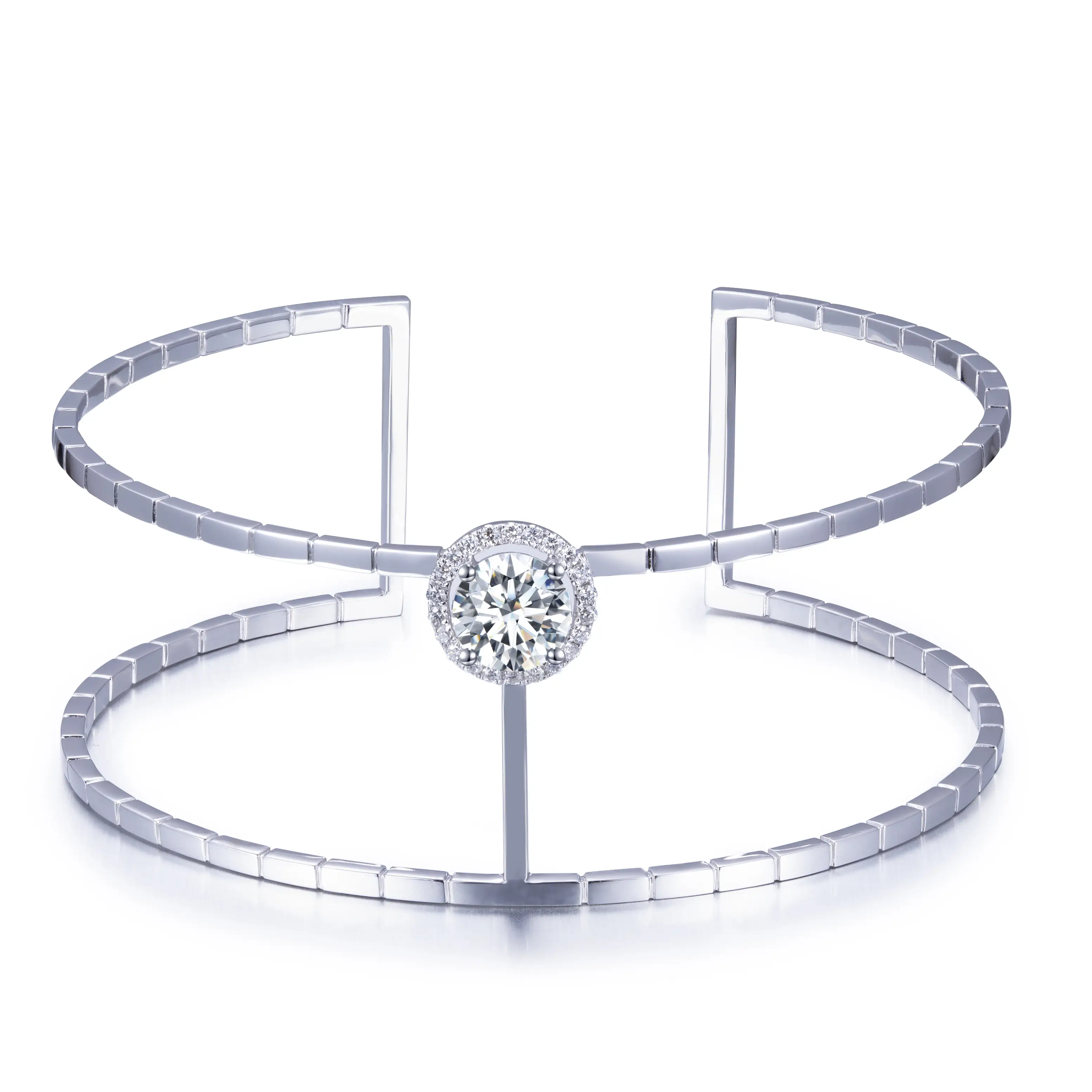 Messi Jewelry | bulk production lab created sapphire tennis bracelet customized 7