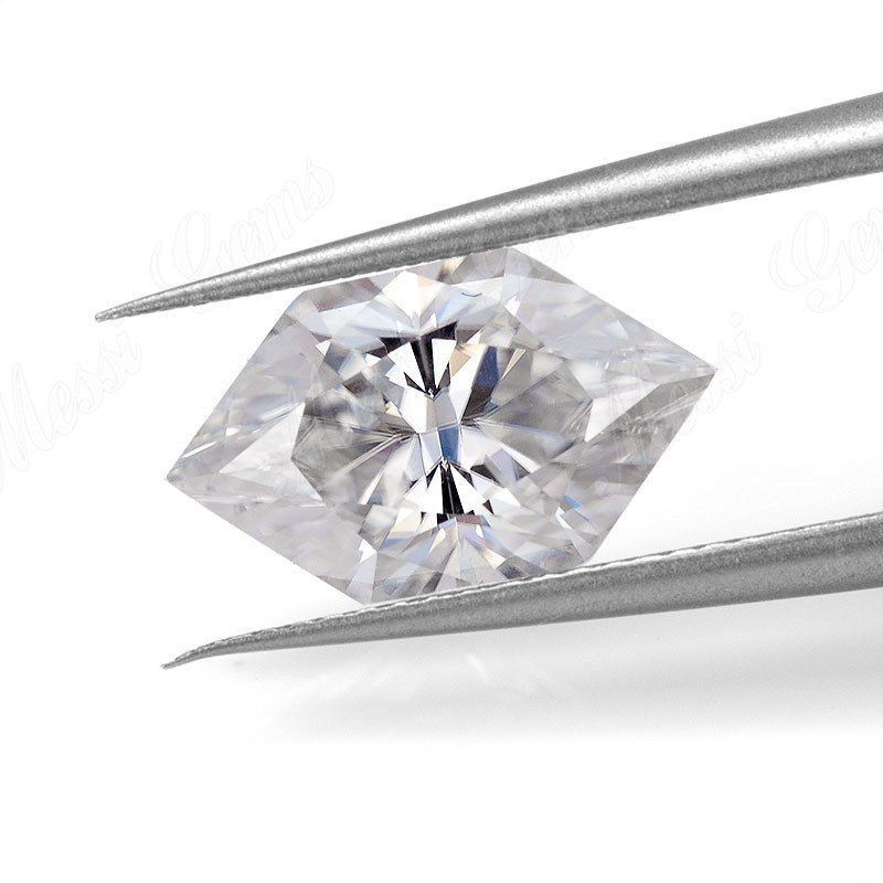 Messi Jewelry - Messi Jewelry 2mm To 14mm DEF GH color Marquise Cut Moissanite Moissanite 10