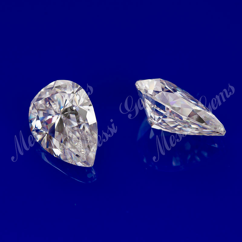 Messi Alahas - Messi Alahas Pear Giputol 1.5mm Sa 16mm DEF GH nga kolor Moissanite Pear 13