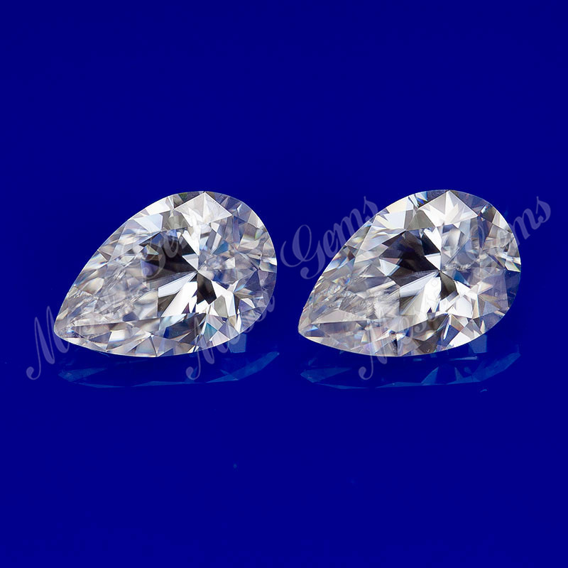 Messi Alahas - Messi Alahas Pear Giputol 1.5mm Sa 16mm DEF GH nga kolor Moissanite Pear 14