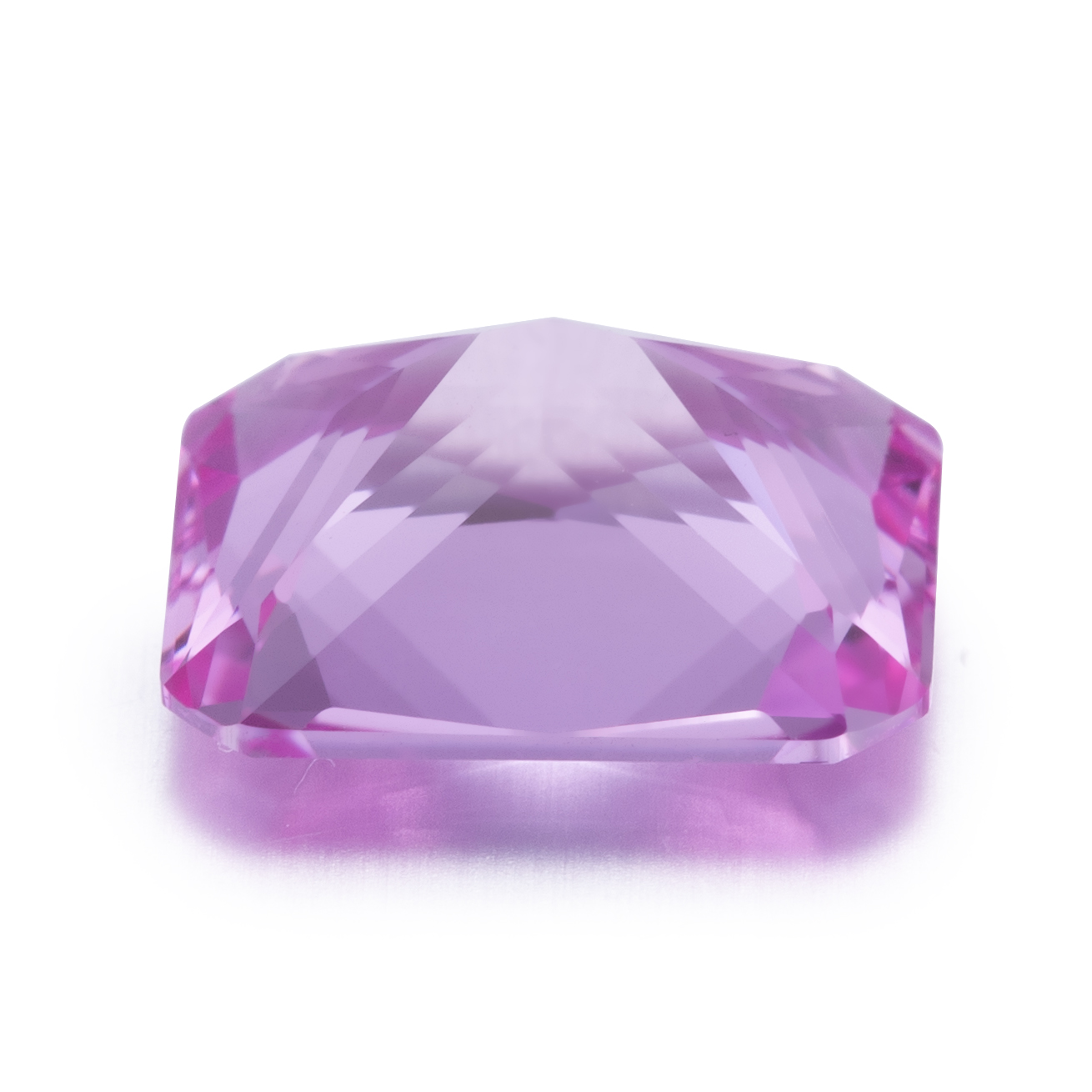 Messi Jewelry - Octangle Lab Grown Corundum Hydrothermal Pink Sapphire Stone Lab Created Pink Sapphire Lab Ruby & Sapphire 9