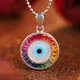 Messi Jewelry Lab Grown Gemstone Pendant Necklace - Top Quality 7