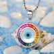 Messi Jewelry Lab Grown Gemstone Pendant Necklace - Top Quality 4