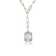 moissanite silver necklace at Wholesale Prices | Messi Jewelry 7