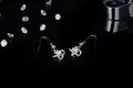 factory Direct moissanite sterling silver stud earrings series | Messi Jewelry 6