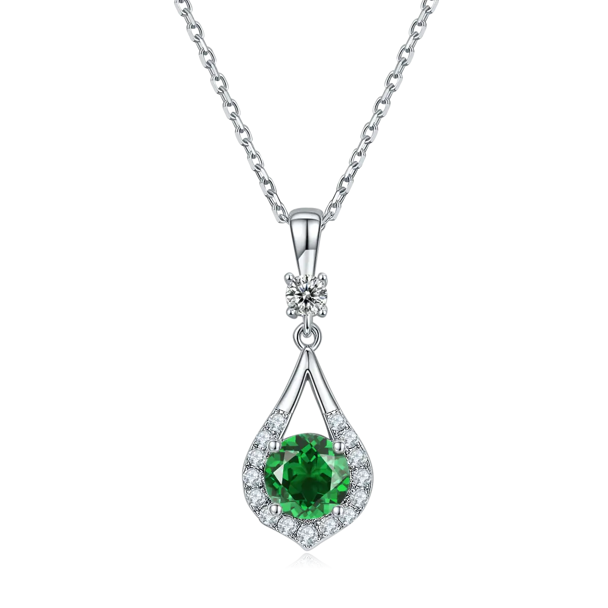 Hot Selling moissanite silver necklace quality assurance | Messi Jewelry 3