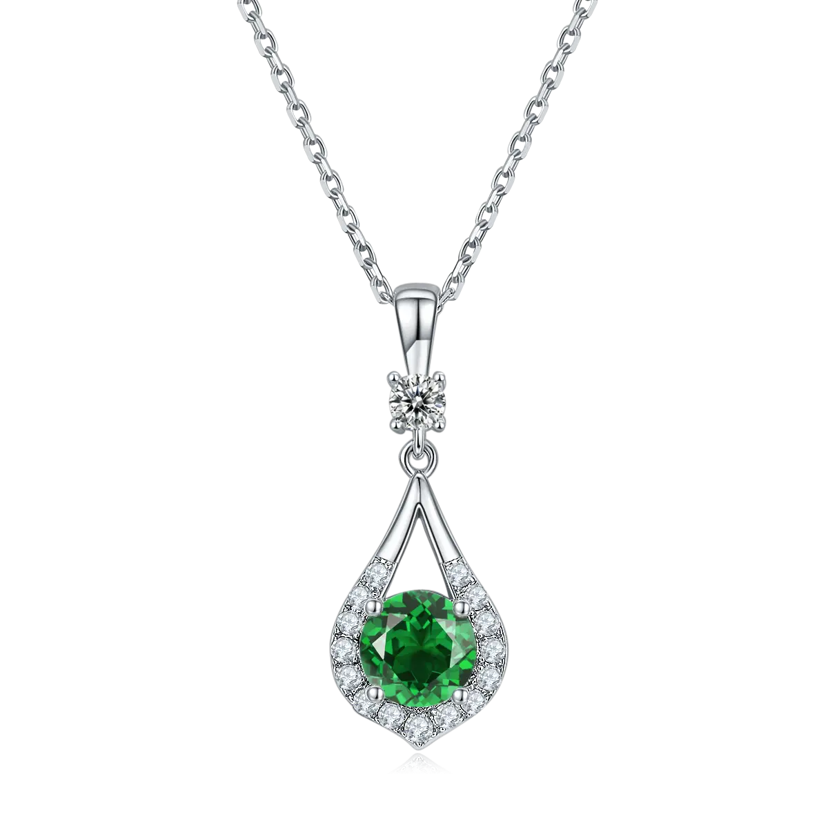 Hot Selling moissanite silver necklace quality assurance | Messi Jewelry 3