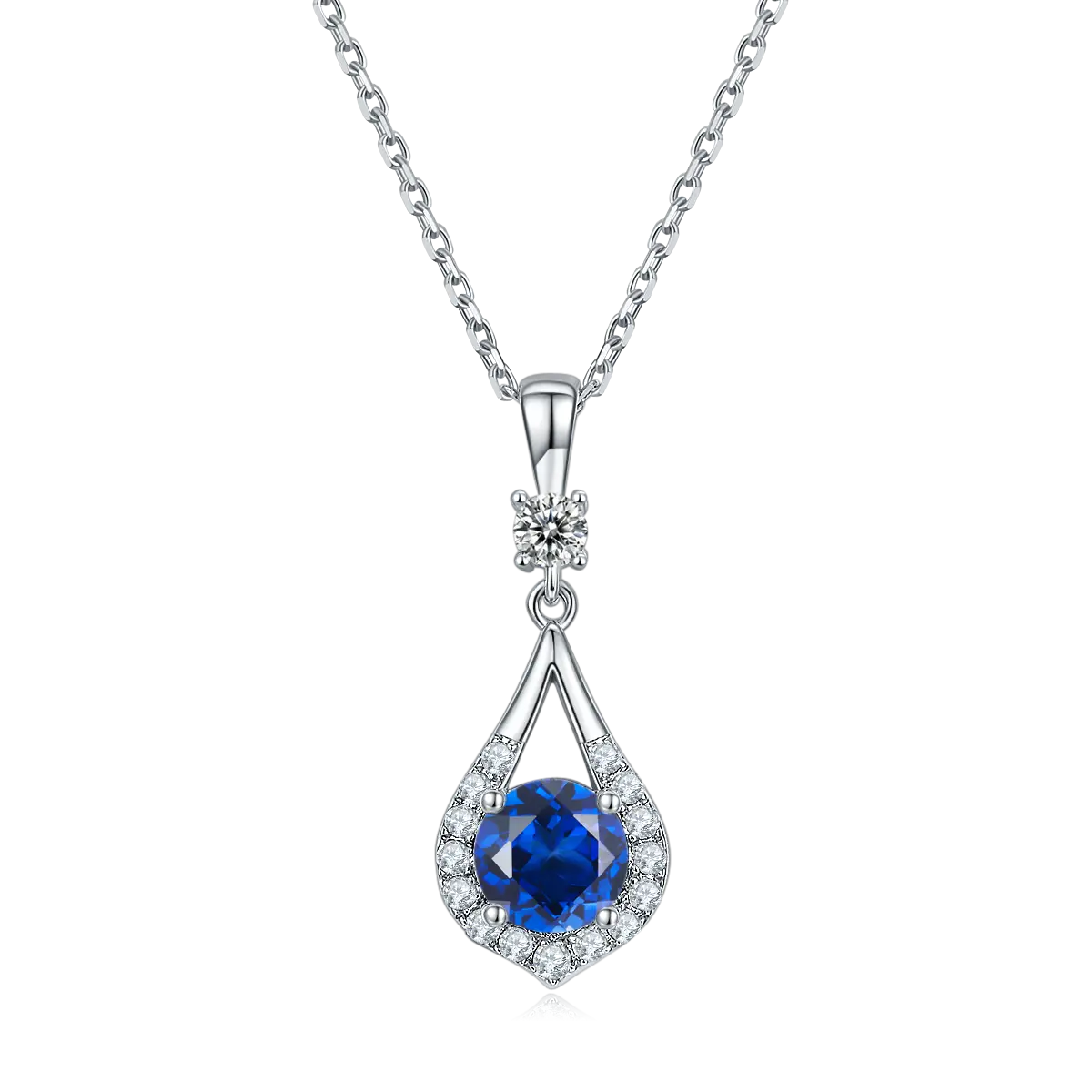 Hot Selling moissanite silver necklace quality assurance | Messi Jewelry 2