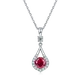 Hot Selling moissanite silver necklace quality assurance | Messi Jewelry 4