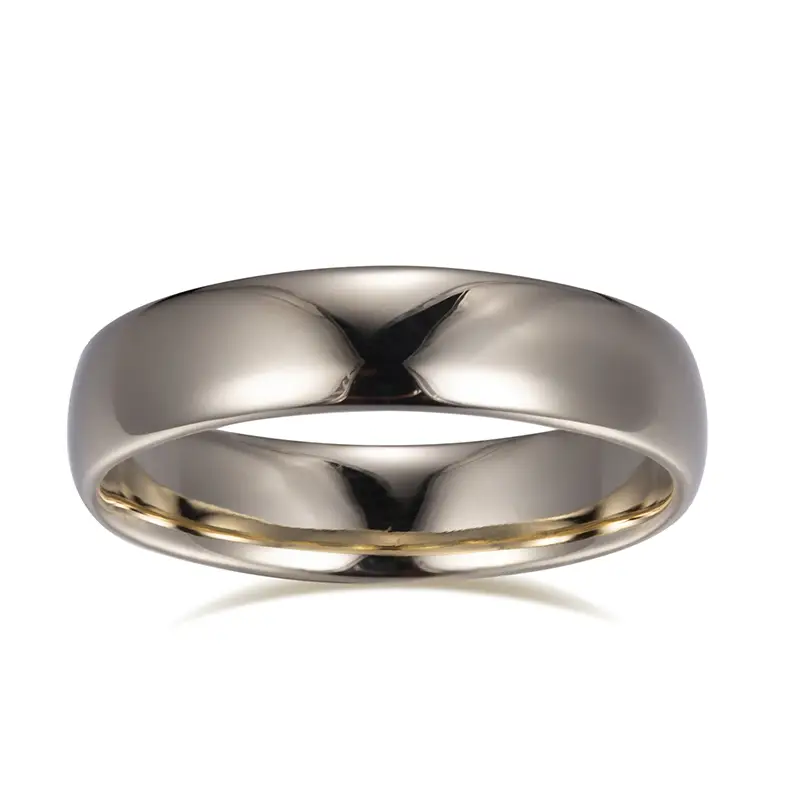 Gioielli Messi - MS -534 9K Gold Giollo Solido Oro Feeding Wedding Anello nuziale 1