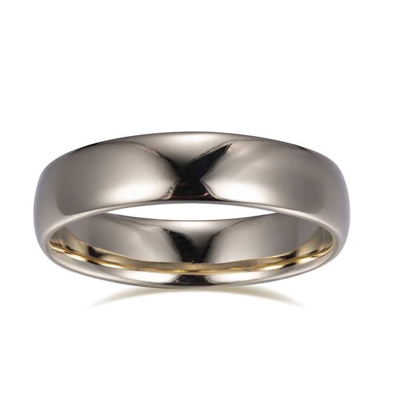 Messi Alahas - MS-534 9K Solid Yellow Gold Custom Wedding Singsing Band 8