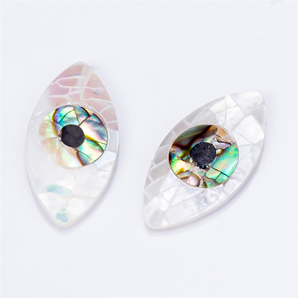 Messi Jewelry - Mariquesa Cut eye shell mother of pearl Mother Of Pearl 13