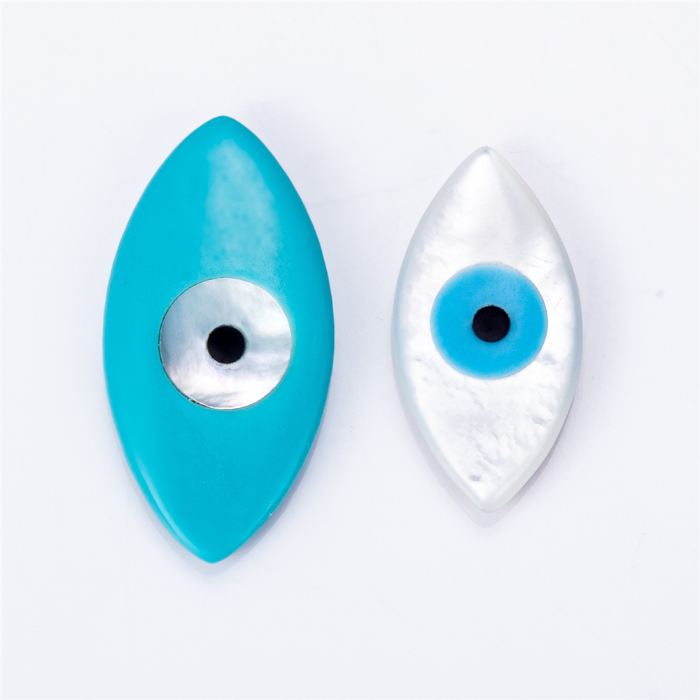 Messi Jewelry - Mariquesa Cut eye shell mother of pearl Mother Of Pearl 8