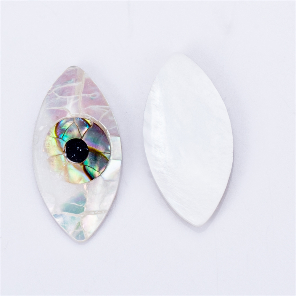 Messi Jewelry - Mariquesa Cut eye shell mother of pearl Mother Of Pearl 16