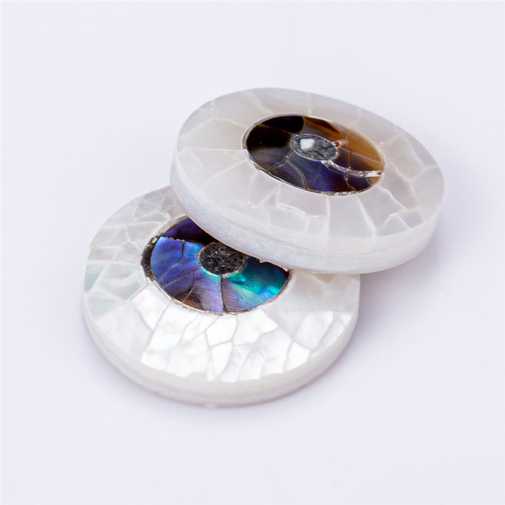 Messi Alahas - 4mm-30mm Round porma eye shell inahan sa perlas Inahan Sa Perlas 9