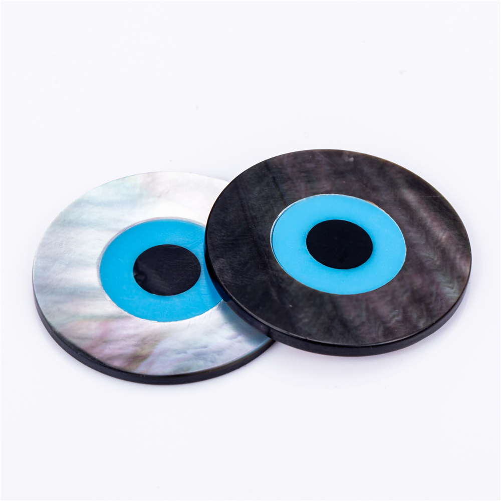 Messi Alahas - 4mm-30mm Round porma eye shell inahan sa perlas Inahan Sa Perlas 17