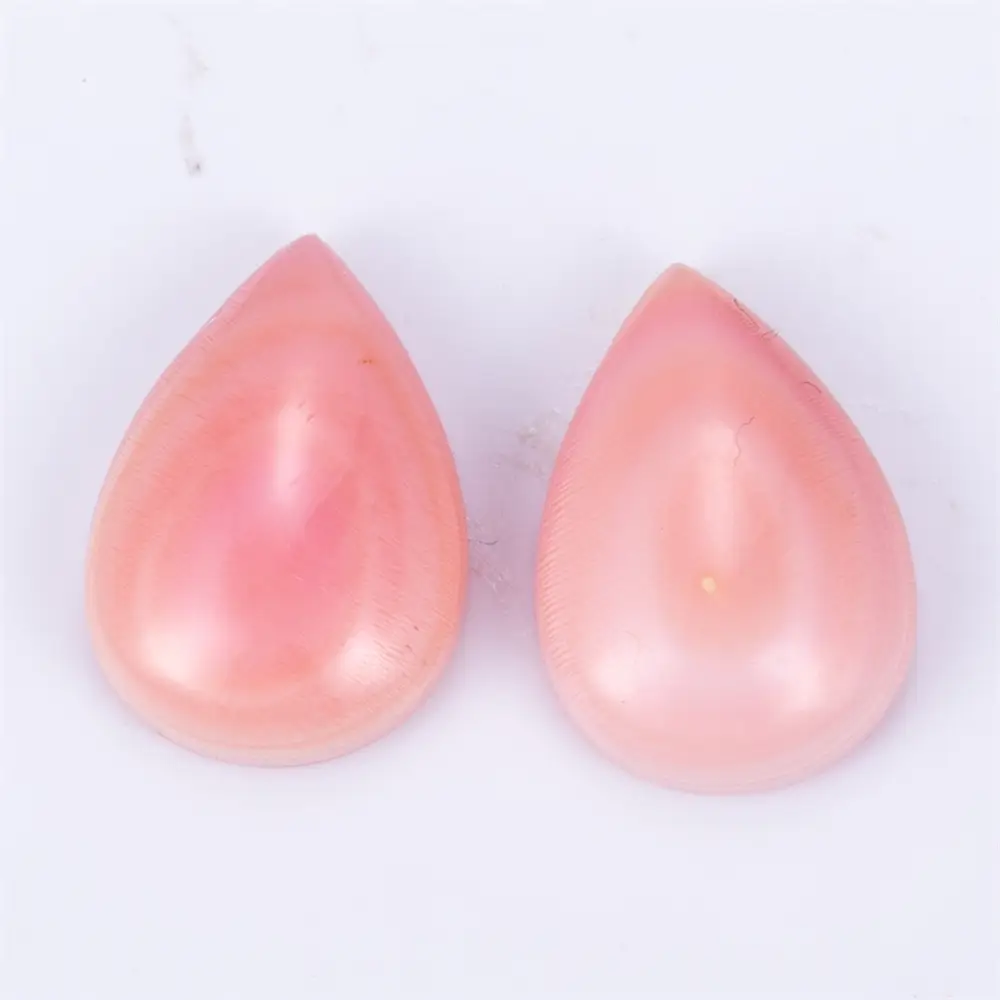 Gioielli Messi - Pea Cabochon Redina rossa Shell Mother of Pearl Madre di Pearl 1