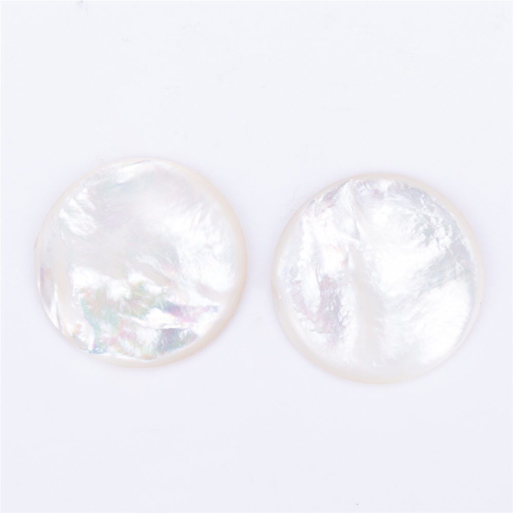 Messi Alahas - 1-1.5mm gibag-on RD White Black Yellow Shell slice Mother of Perrl Mother Of Pearl 12