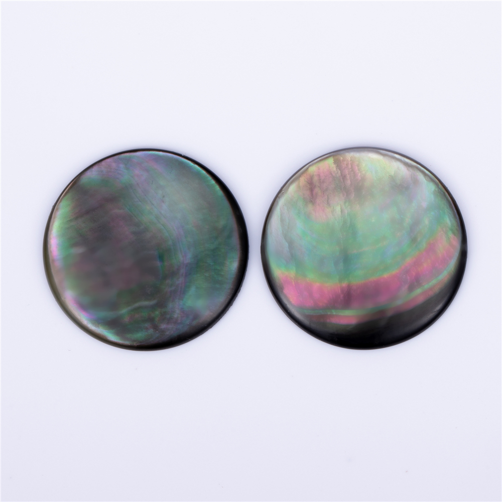 Messi Alahas - 1-1.5mm gibag-on RD White Black Yellow Shell slice Mother of Perrl Mother Of Pearl 13