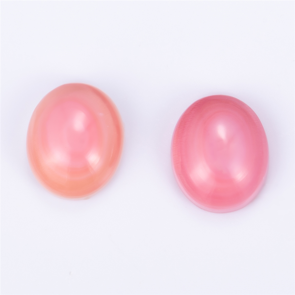 Messi Jewelry - Oval Cabochon Red Queen Shell Mother of Perrl Mother Of Pearl 10