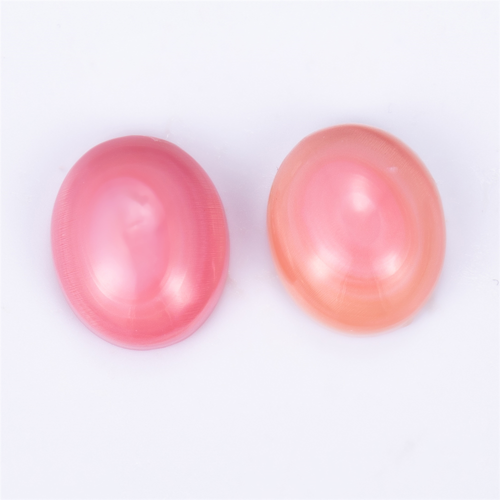 Messi Jewelry - Oval Cabochon Red Queen Shell Mother of Perrl Mother Of Pearl 13