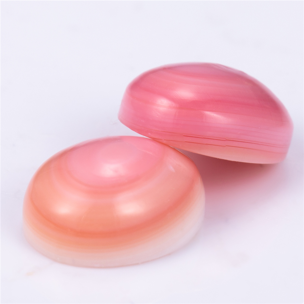 Messi Jewelry - Oval Cabochon Red Queen Shell Mother of Perrl Mother Of Pearl 15