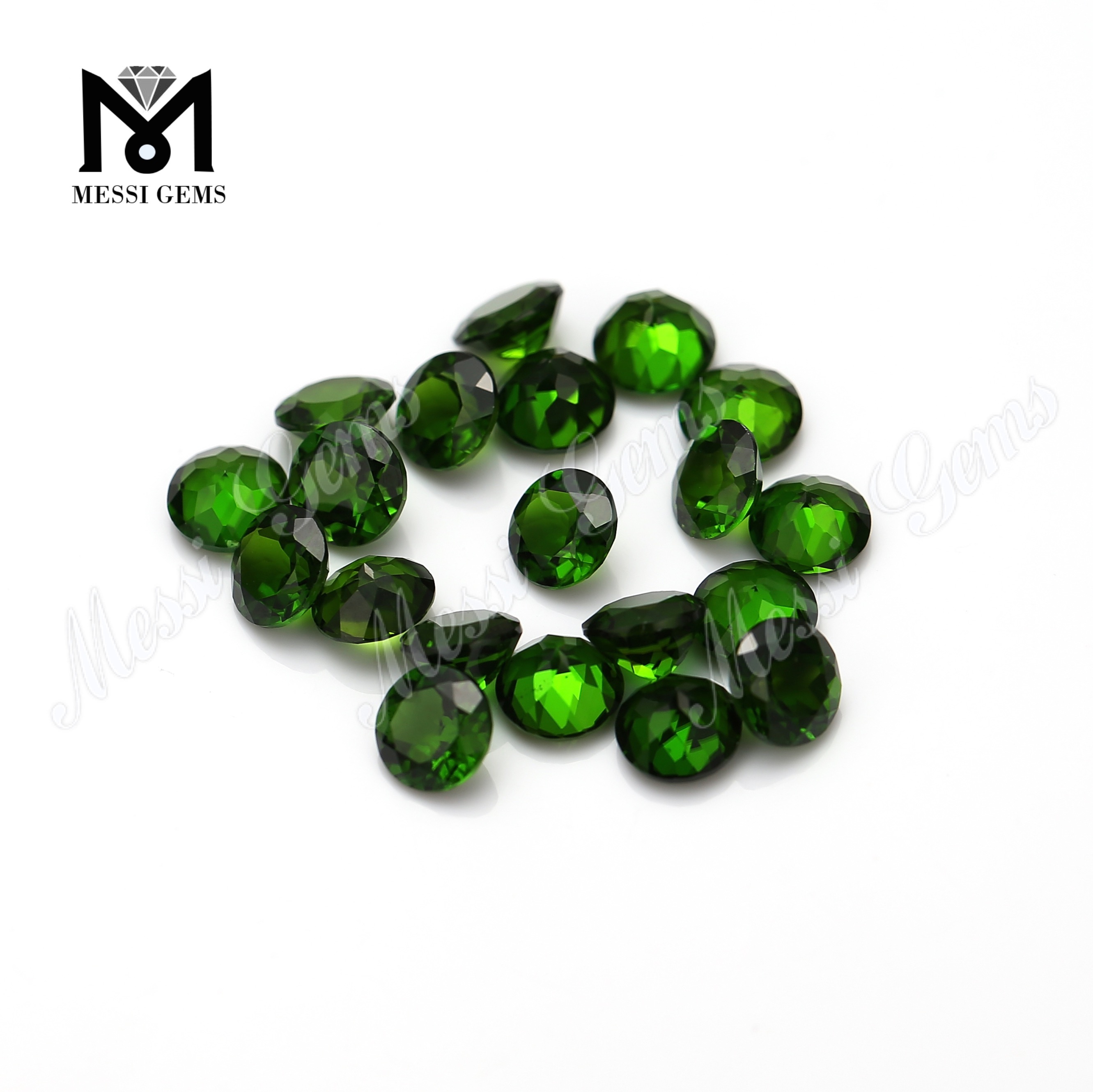 Messi Alahas - Melee Natural Gems Diopside Natural Gemstone 11