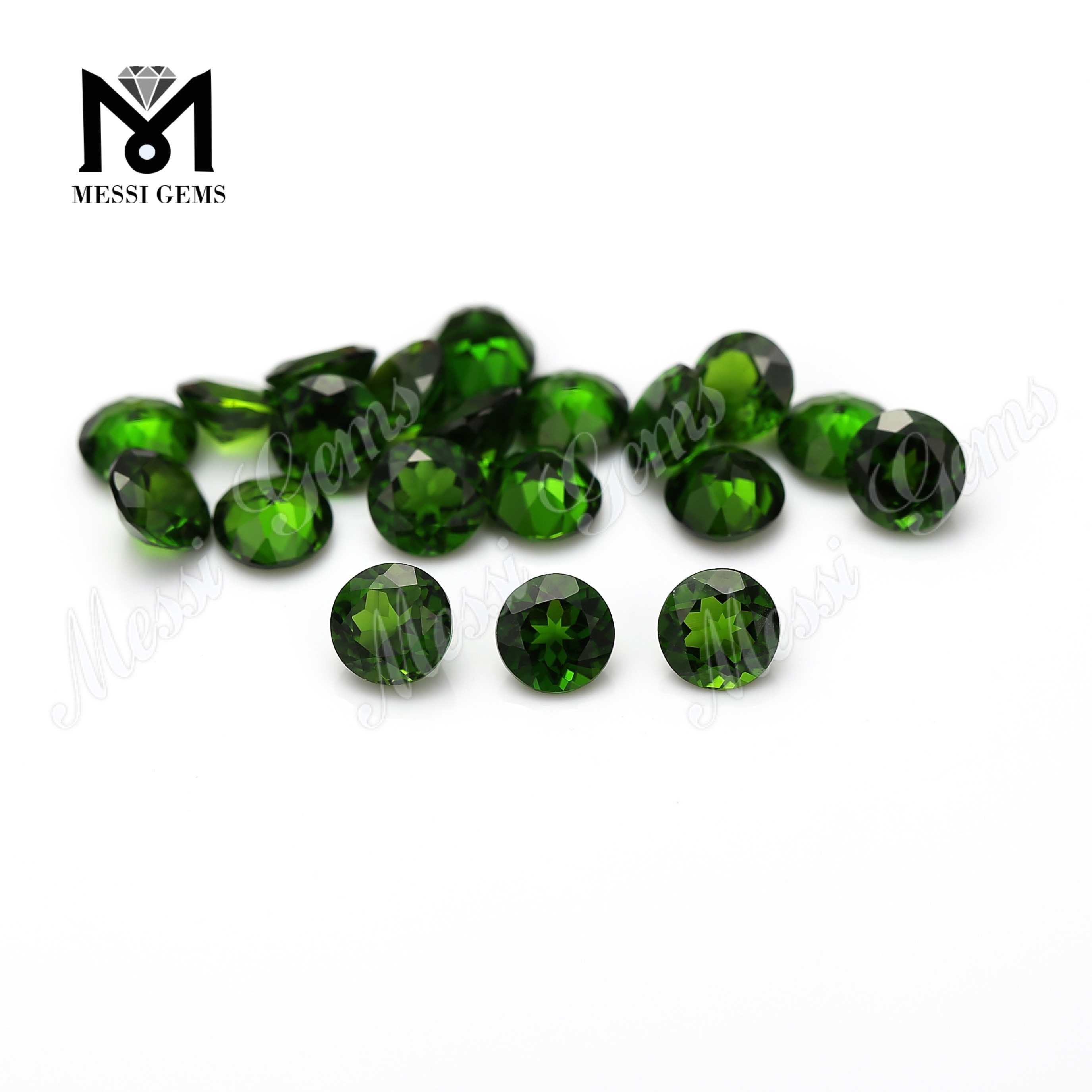 Messi Alahas - Melee Natural Gems Diopside Natural Gemstone 13