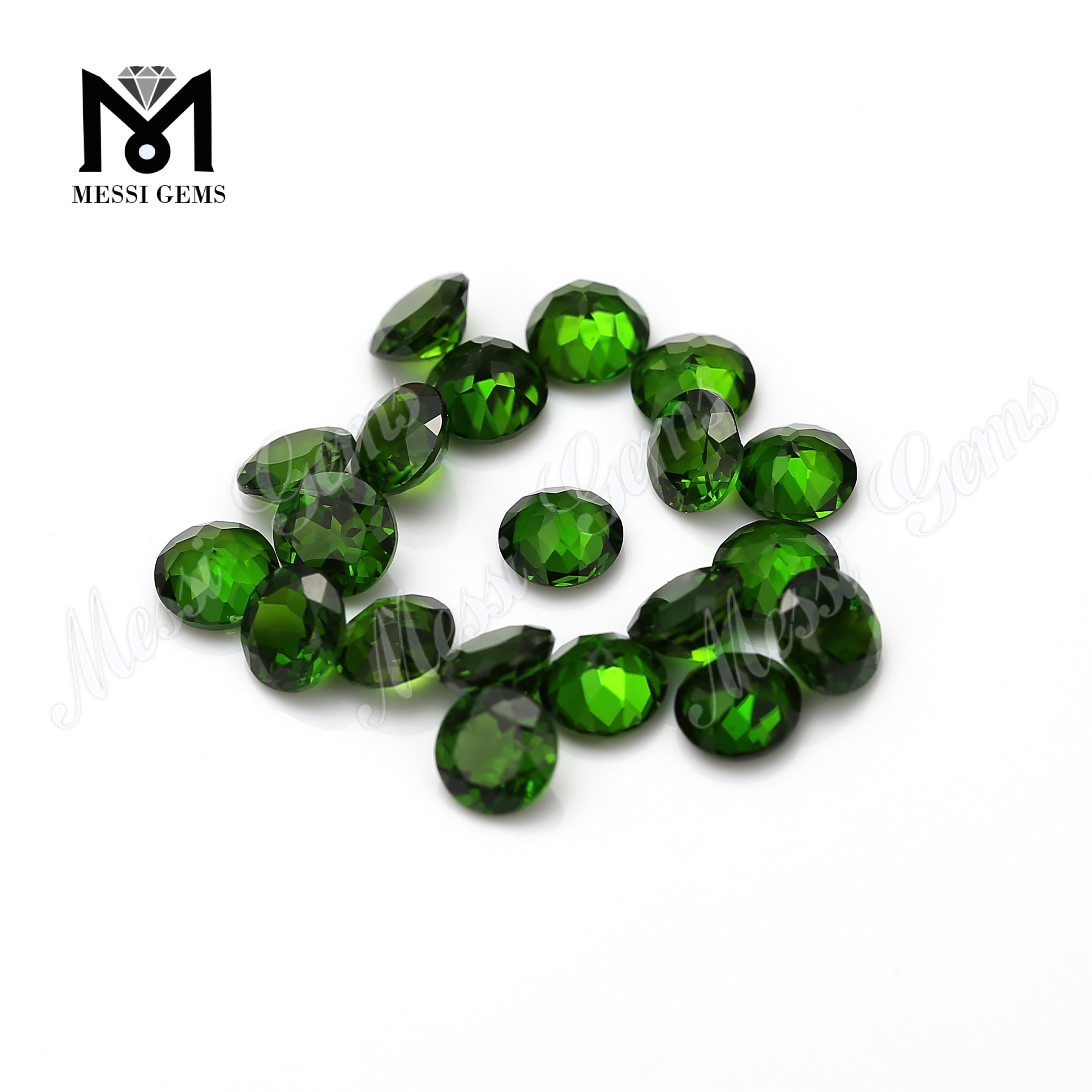 Messi Alahas - Melee Natural Gems Diopside Natural Gemstone 12