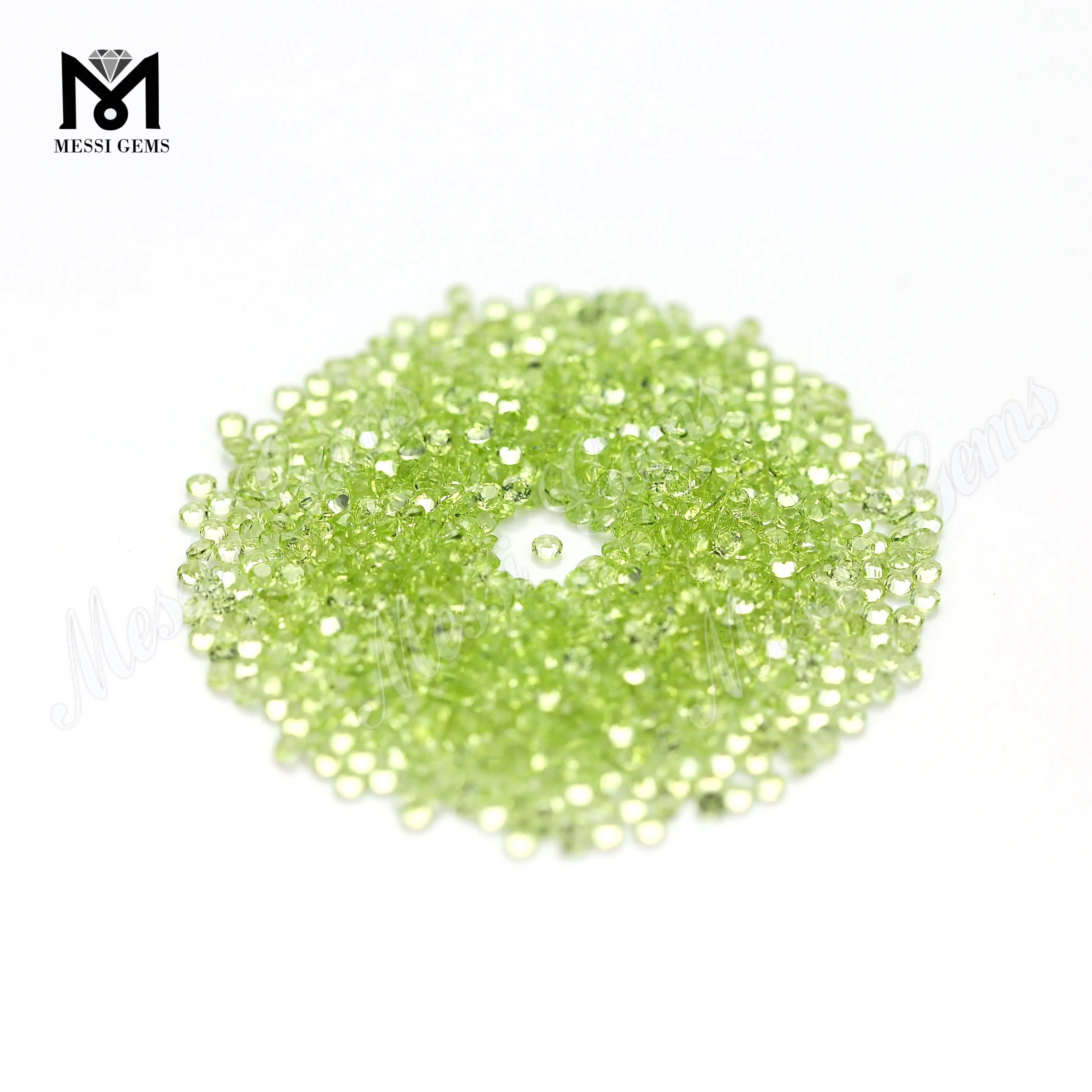 Gioielli Messi - Olivina peridot naturale gemma naturale 1