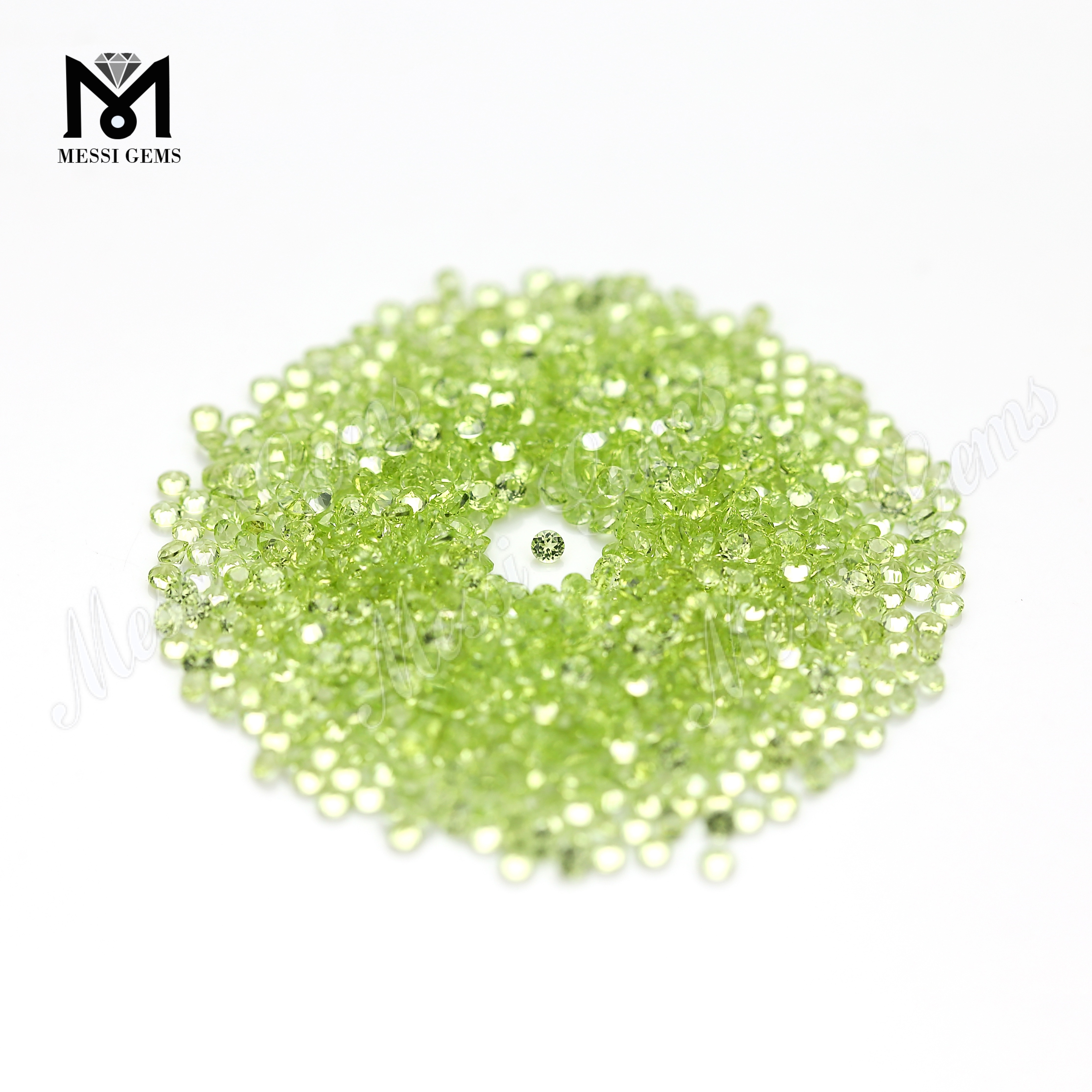 Messi Jewelry - Natural Olivine Peridot Natural Gemstone 9